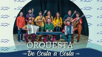 La orquesta De Costa a Costa se presenta en el Teatro 3 de Febrero