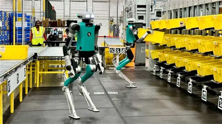 Cómo son los robots humanoides que Amazon está probando en Estados Unidos