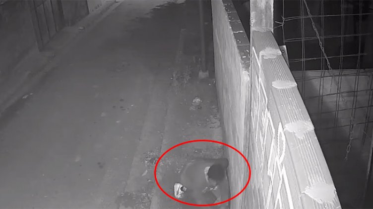 Video: captan a un hombre robarse llaves de paso de agua en barrio Gaucho Rivero