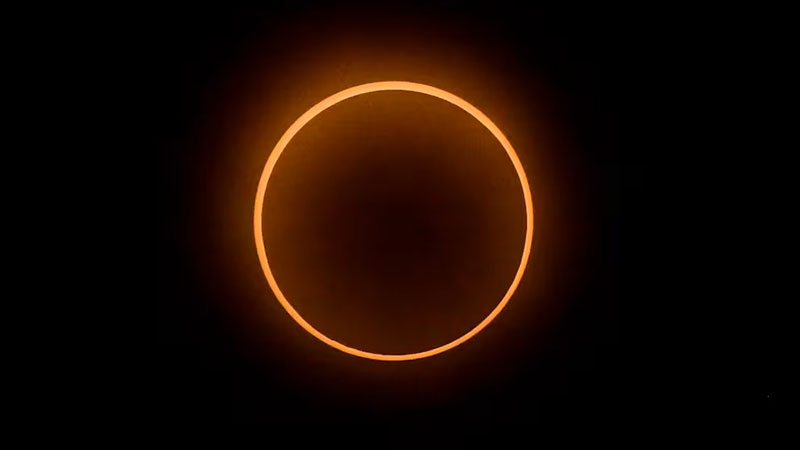 El anillo de fuego es un eclipse que no sucede todos los años en Sudamérica.