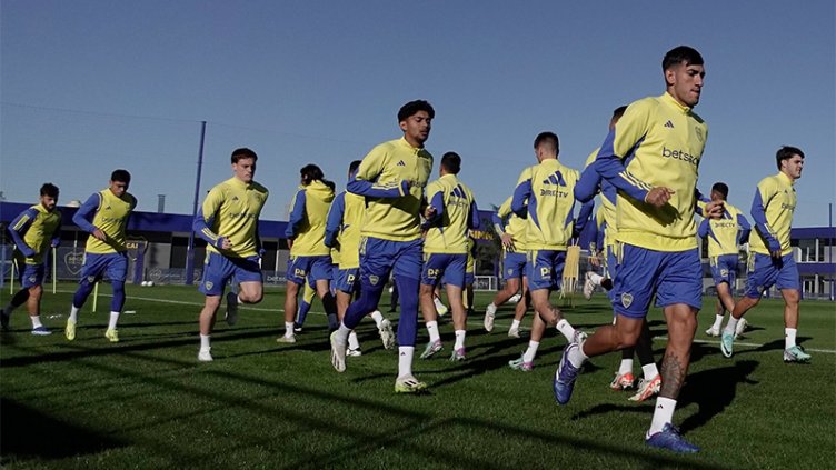 Con equipo confirmado, Boca llegó a Córdoba para la semifinal de la Copa LPF