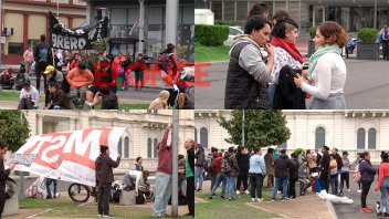 Organizaciones sociales realizaron una asamblea en Paraná contra la Ley Bases
