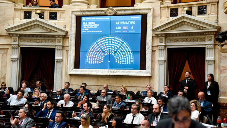 Diputados: aprobaron en general el “Paquete fiscal” con restitución de Ganancias