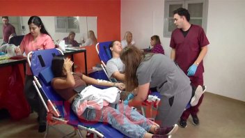 Se realizó una colecta de sangre en escuela de Paraná: cuándo será la próxima