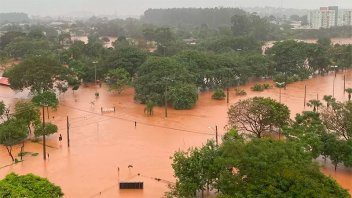 Lluvias en el sur de Brasil: cinco personas murieron y hay 18 desaparecidos