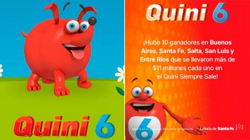 Dónde se jugaron las diez boletas ganadoras del Quini 6: uno es de Entre Ríos