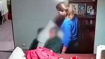 Video: detuvieron a cuidadora que golpeó a la mujer de 84 años que tenía a cargo