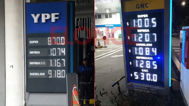 El litro de nafta súper es 135 pesos más caro en Entre Ríos que en CABA
