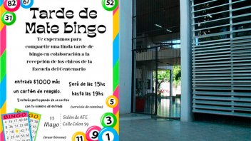 La escuela Del Centenario hará un bingo y feria de platos para recaudar fondos