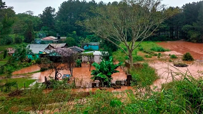 Preocupación en Misiones por el riesgo de inundaciones
