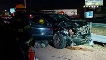 Conductor alcoholizado mató a policía y agente de tránsito en choque múltiple