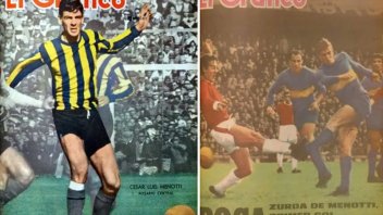 El Menotti jugador: su historia con Central, campeón con Boca y el Santos de Pelé