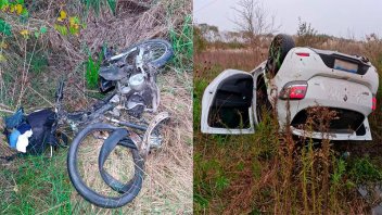 Un joven alcoholizado perdió el control de su auto y mató a una motociclista