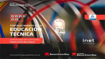 Banco Entre Ríos patrocinará proyectos de educación técnica y tecnología