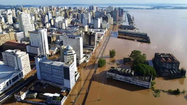 Desolador pronóstico para el sur de Brasil: las inundaciones se agravarán