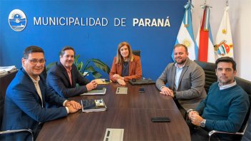 El municipio y Enersa analizaron la continuidad de obras pendientes en Paraná