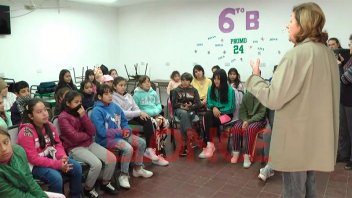 Narradores internacionales brindaron taller a alumnos de escuela primaria