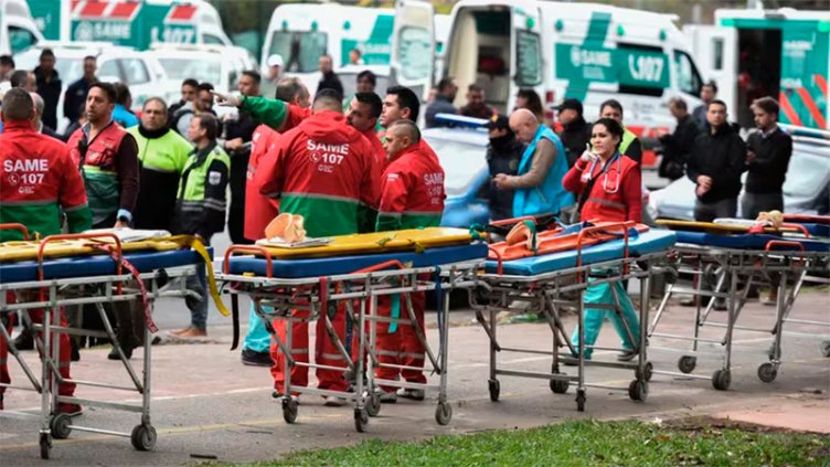 Choque de trenes en Palermo: lesiones craneales son las reiteradas entre heridos