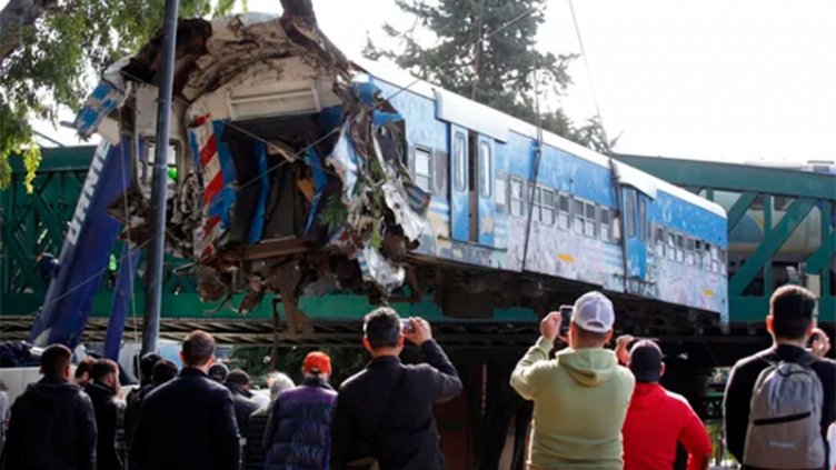 Choque de trenes en Palermo: operarios de Trenes Argentinos bajaron el furgón