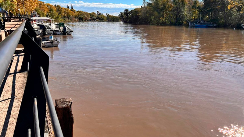 Repuntó el río Gualeguaychú y ya hay 10 evacuados en la ciudad