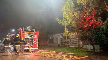 Una vivienda de Gualeguaychú se incendió y sufrió daños materiales