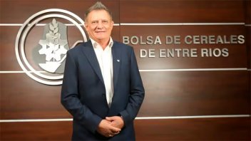 Héctor Bolzán fue reelecto presidente de la Bolsa de Cereales de Entre Ríos