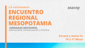 Paraná será sede de las primeras Jornadas “Democracia, Comunicación y Política”