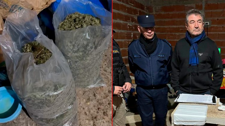 Incautaron cocaína y marihuana en allanamientos simultáneos en Concordia
