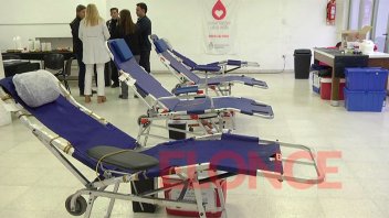 Se desarrollaba una colecta externa de sangre en el Círculo Médico de Paraná
