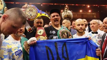 Boxeo: Usyk venció por puntos a Fury y es el campeón indiscutido de los pesados