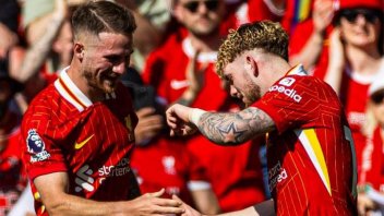 Con gol de Mac Allister, Liverpool festejó en la despedida del técnico: video