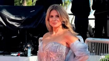 Flavia Palmiero deslumbró en Cannes con looks de Gabriel Lage y Victoria Beckham