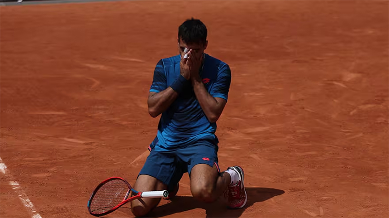 Burruchaga comienza la acci&oacute;n en Australia.