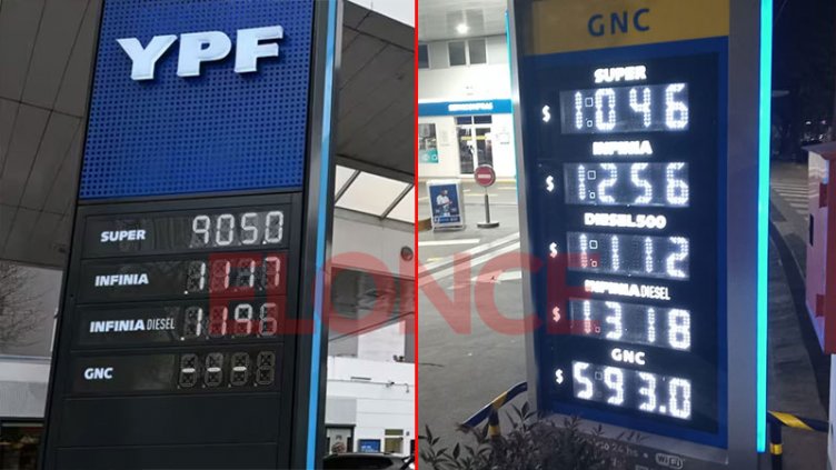 El litro de nafta súper ya cuesta 141 pesos más en Entre Ríos que en CABA
