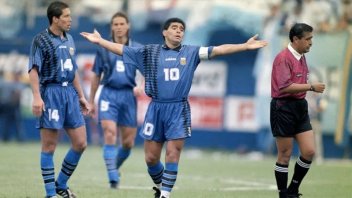 A 30 años del último gol de Diego Maradona con la Selección Argentina