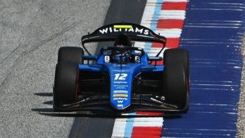 Franco Colapinto clasificó dentro del Top 5 de la Fórmula 2 en Austria