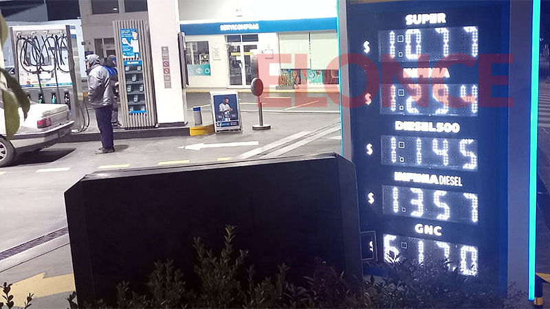 YPF aumentó los precios de los combustibles: los nuevos valores en Paraná