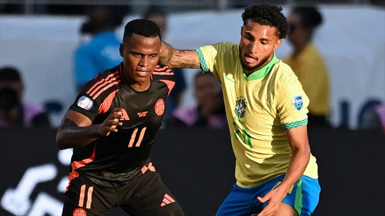 Brasil y Colombia empataron en el cierre de la fase de grupo de la Copa América: videos del 1-1