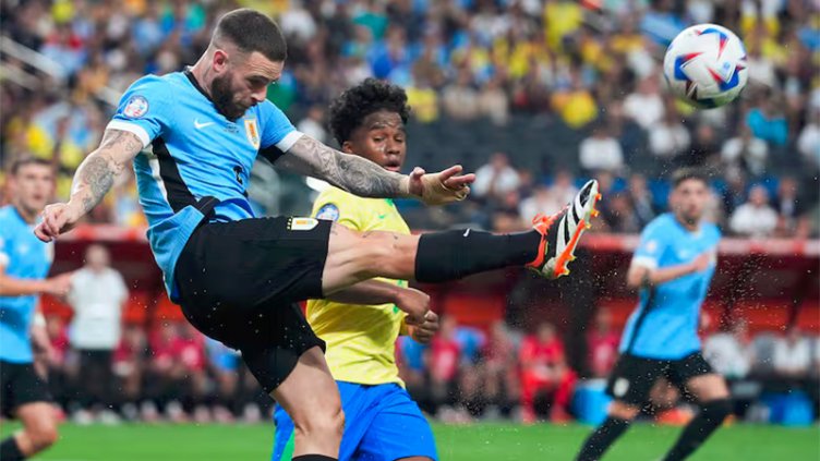 Uruguay le ganó a Brasil por penales y es semifinalista de la Copa América