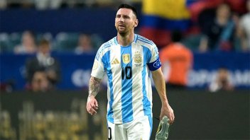 Messi se realizará análisis tras ser sustituido en la final de la Copa América