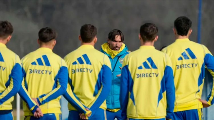 Sin los refuerzos, Diego Martínez definió el once de Boca para la Sudamericana