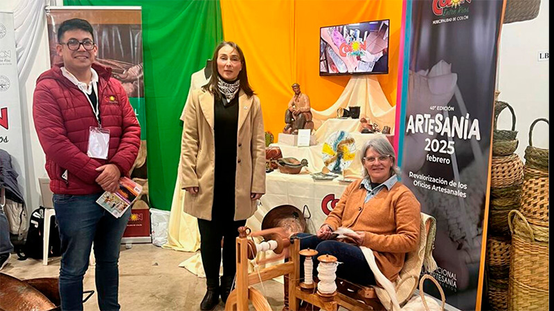 Colón promocionó la Fiesta Nacional de la Artesanía 2025 en Catamarca