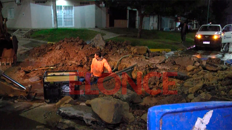Reparan un caño de 200 mm y se cortó el suministro de agua: a qué zonas ...