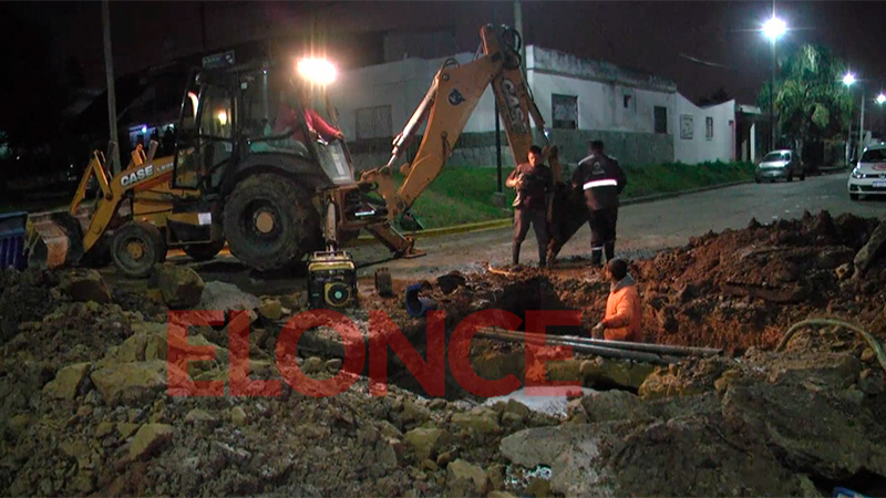 Reparan un caño de 200 mm y se cortó el suministro de agua: a qué zonas ...