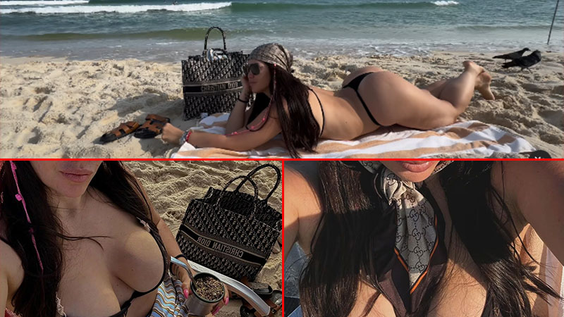 Wanda Nara y sus imágenes más osadas desde Brasil: fotos y video