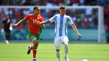 Argentina Sub 23 igual en la ltima jugada en su debut olmpico: video del 2-2