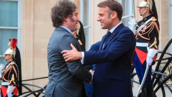 Milei se reunió con Macron: el encuentro duró 15 minutos
