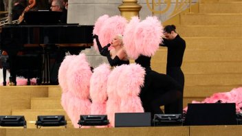 Lady Gaga deslumbró en la apertura de los Juegos Olímpicos de París