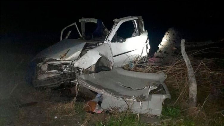 Fatal accidente en Ruta 12: falleció un niño y sus padres están graves