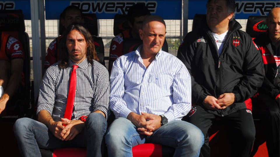 Marcelo Fuentes antes del encuentro